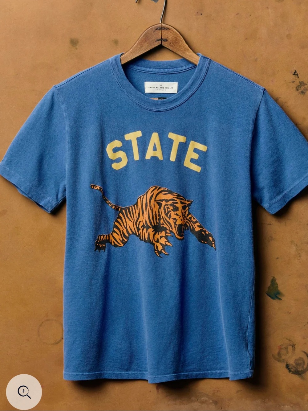 Imogene and Willie The State Tee Graphic T-Shirt Size Large NWT $68